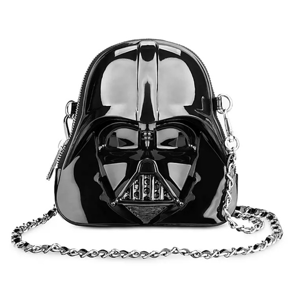 Loungefly Handbags - Disney Loungefly Darth Vader Helmet Crossbody